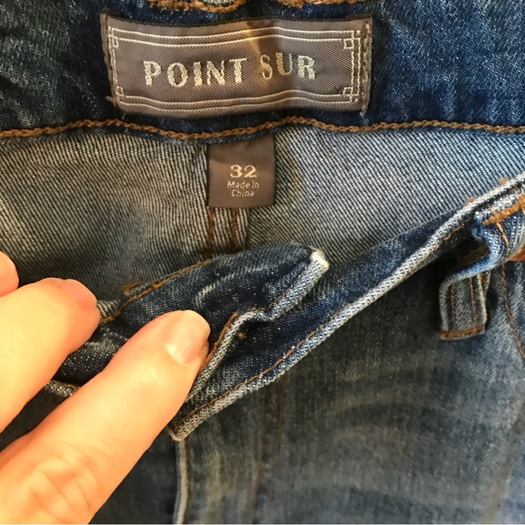 J Crew Point Sur Distressed Jeans, Size 32, NWOT - Picture 4 of 11